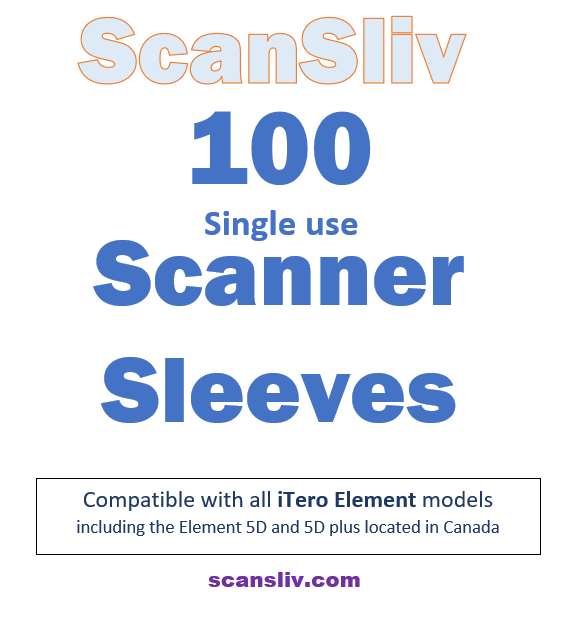 Element Scanner Sleeves - box with 100