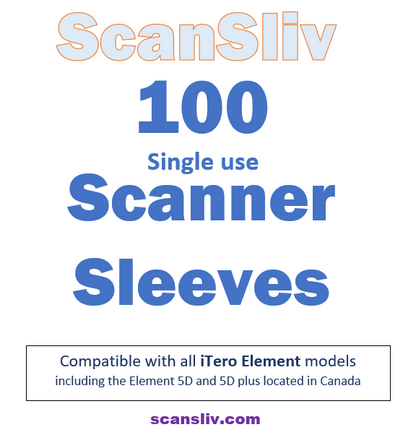 Element Scanner Sleeves - box with 100